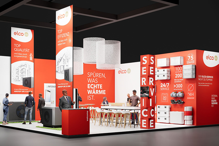 Messestand von ELCO